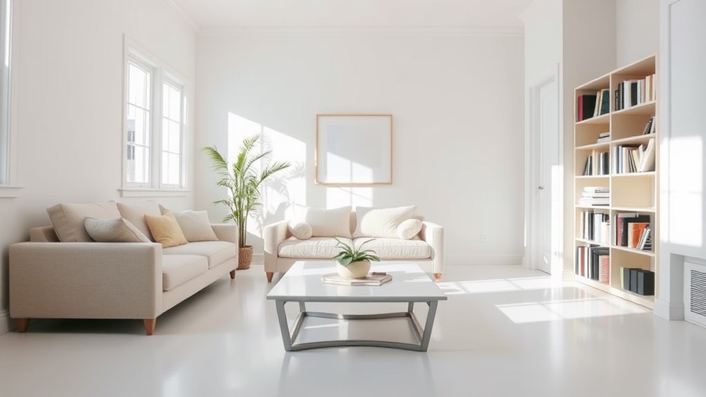 declutter for inviting atmosphere