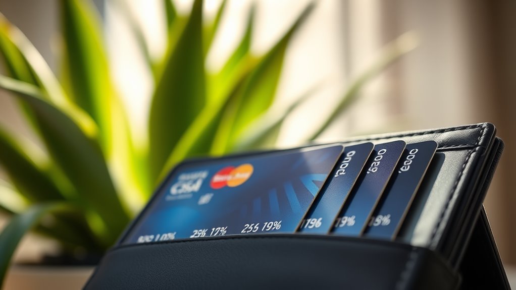 lower credit utilization ratio