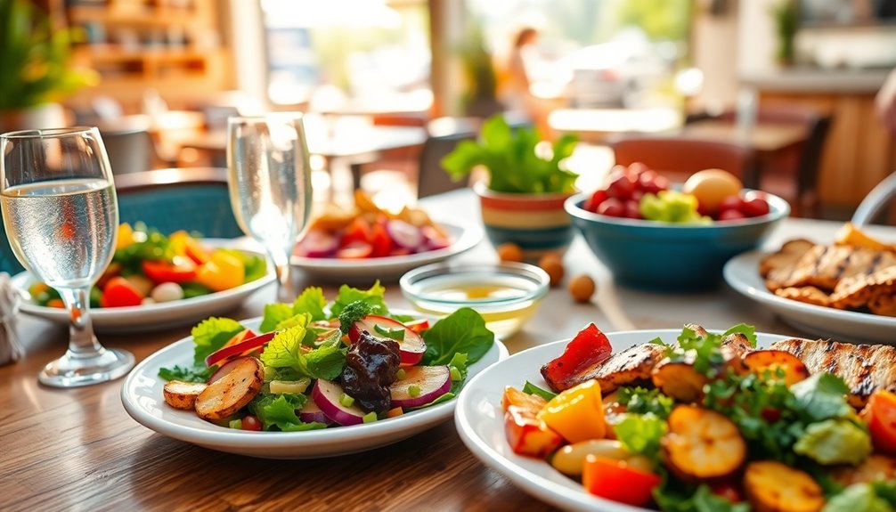 choose nutritious dining options