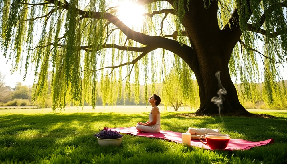 natural calmness and relaxation